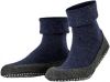 Falke Cosyshoes Pantoffels Anti Slip Sok Lichtgrijs/Middengrijs online kopen