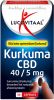 Lucovitaal Curcumine CBD 40/5 milligram Supplement 30 capsules online kopen
