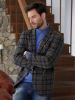 BABISTA Colbert met warme wol Beige/Blauw online kopen