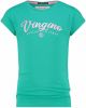 VINGINO ! Meisjes Shirt Korte Mouw Maat 116 Groen Katoen/elasthan online kopen