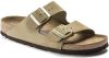 Birkenstock Arizona zachte voetbeddolten sandalen , Groen, Heren online kopen