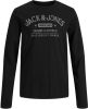Jack & jones T Shirt Lange Mouw Jack &amp, Jones JJEJEANS TEE LS online kopen
