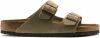 Birkenstock Arizona zachte voetbedden Suede lederen sandalen , Beige, Dames online kopen