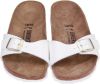 Birkenstock Slippers Madrid BF in lak look, smalle schoenwijdte online kopen