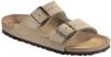 Birkenstock Arizona zachte voetbedden Suede lederen sandalen , Beige, Dames online kopen