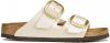 Birkenstock Arizona big buckle graceful pearl white birko flor narrow online kopen