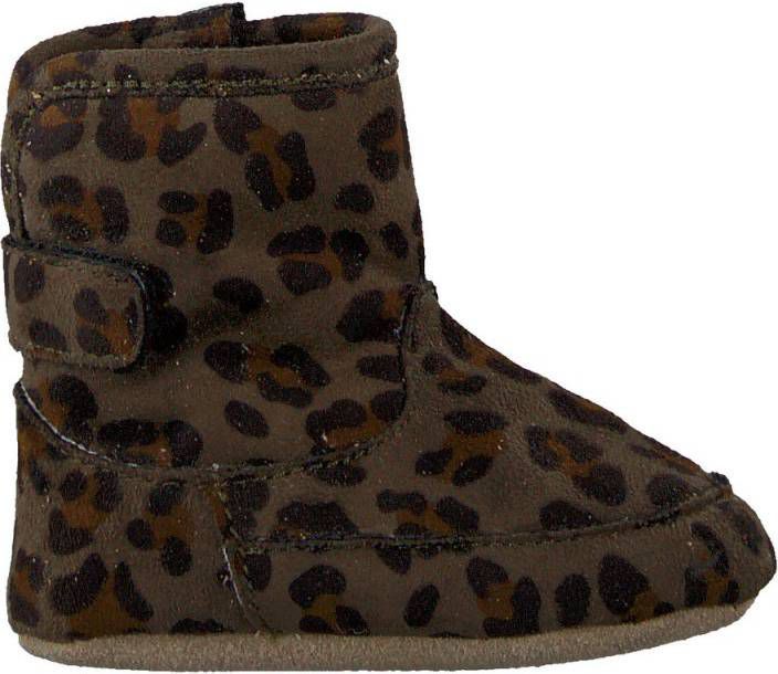 Shoesme BS9A002-E suÃ¨de babylaarzen panterprint - Sloffen.shop