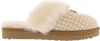 Ugg Cozy Pantoffels voor Dames in Cream,, Textiel online kopen