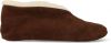 Bernardino Spaanse Sloffen 100% Wol Donker Bruin 44 online kopen