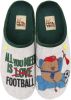 Hot Potatoes Kolssas All You Need Is Football Slof Heren Grijs online kopen