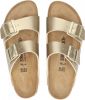 Birkenstock Slippers Arizona van glanzende birko flor, schoenwijdte smal online kopen