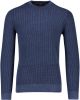Superdry gebreide trui met textuur 6jm washed dark indigo online kopen
