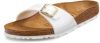 Birkenstock Slippers Madrid BF in lak look, smalle schoenwijdte online kopen