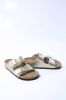 Birkenstock Slippers Arizona van glanzende birko flor, schoenwijdte smal online kopen