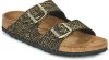 Birkenstock Slippers Airzona Shiny python met poro loopzool online kopen