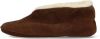 Bernardino Spaanse Sloffen 100% Wol Donker Bruin 44 online kopen