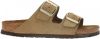 Birkenstock Arizona zachte voetbeddolten sandalen , Groen, Heren online kopen