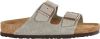 Birkenstock Arizona zachte voetbedden Suede lederen sandalen , Beige, Dames online kopen