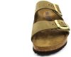 Birkenstock Arizona zachte voetbeddolten sandalen , Groen, Heren online kopen