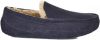 Ugg Ascot Pantoffels voor Heren in True Navy,| Suede online kopen