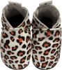 Babysteps leren babyslofjes met panterprint online kopen
