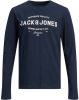 Jack & jones T Shirt Lange Mouw Jack &amp, Jones JJEJEANS TEE LS online kopen